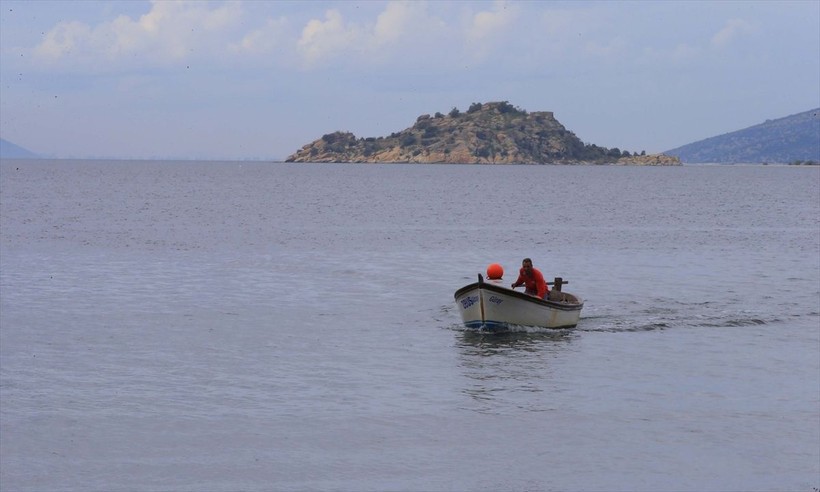 Kurak ayların ardından gelen yağışlar Bafa Gölü'nü eski güzelliğine kavuşturdu - Resim: 11