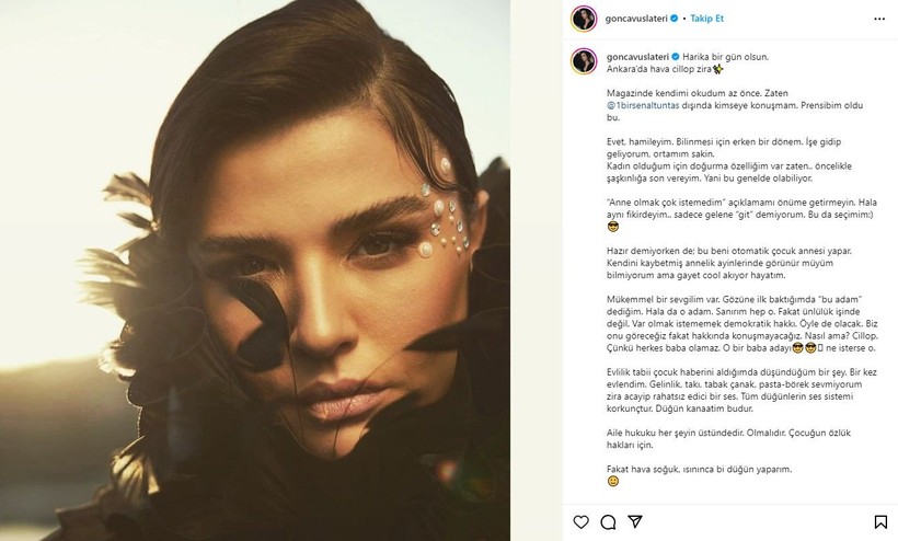 Anne olmak için gün sayan Gonca Vuslateri'nin bebeğinin cinsiyeti belli oldu! Herkes sevgilisini merak ediyor - Resim: 10