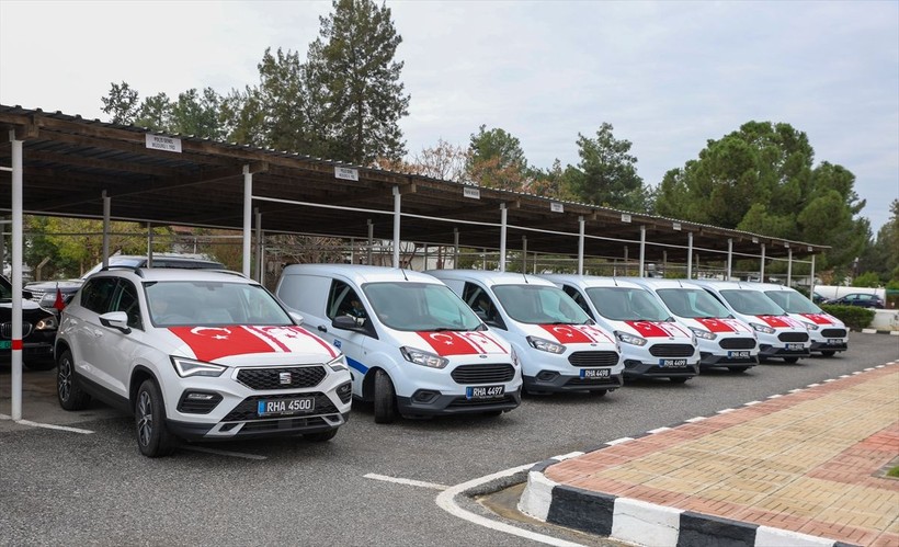 Türkiye'den KKTC polisine araç, ekipman ve malzeme desteği - Resim: 3
