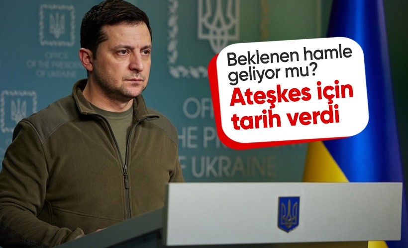 Zelenskiy ateşkes görüşmeleri için tarih verdi