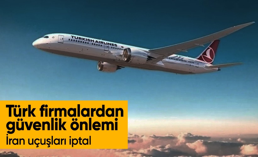 Havayolunda güvenlik önlemi: Şirketler uçuşları iptal etti