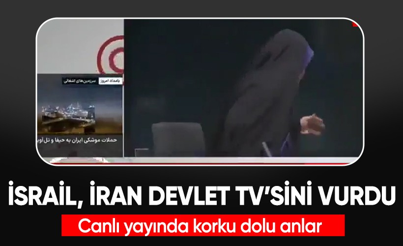 İsrail, İran Devlet Televizyonunu canlı yayında vurdu: O anlar kamerada