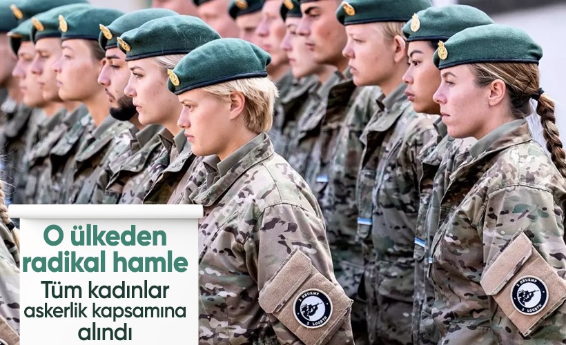 Danimarka'da 18 yaşını dolduran tüm kadınlar askerlik kapsamına alındı