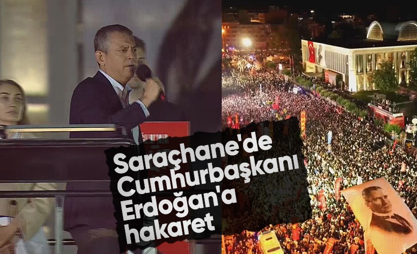 Saraçhane'de Cumhurbaşkanı Erdoğan'a hakaret