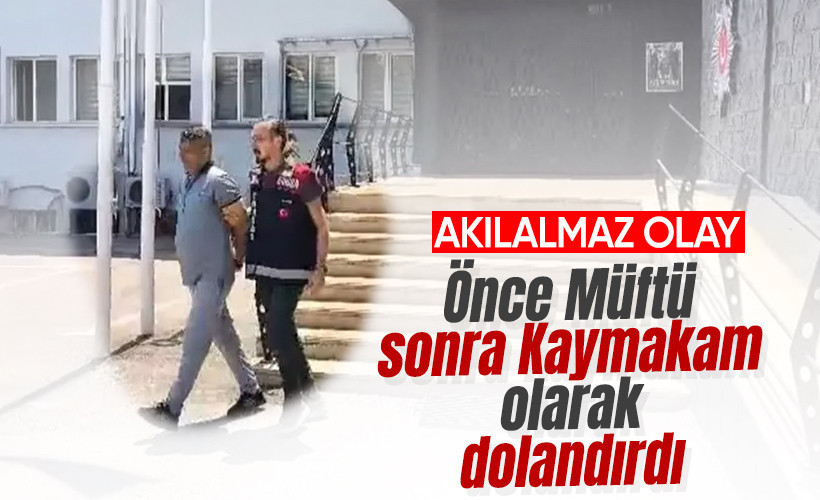 Bursa'da akılalmaz dolandırıcılık! Önce müftü sonra kaymakam oldu, onlarca kişiyi kandırdı
