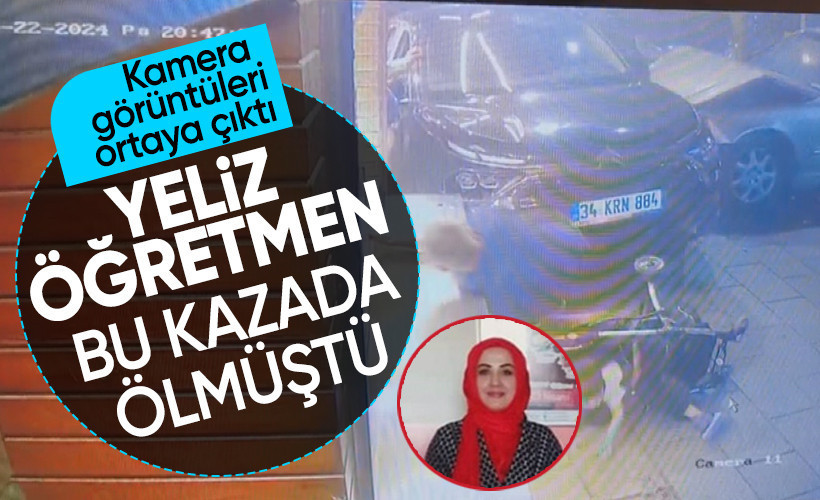 Yeliz Öğretmen hayatını kaybetmişti! Çengelköy'deki korkunç kazanın görüntüleri ortaya çıktı