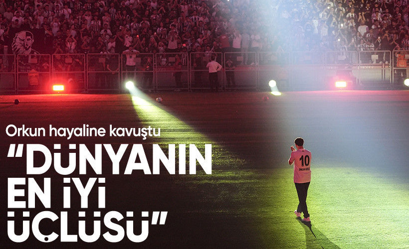 Orkun Kökçü taraftara üçlü çektirdi