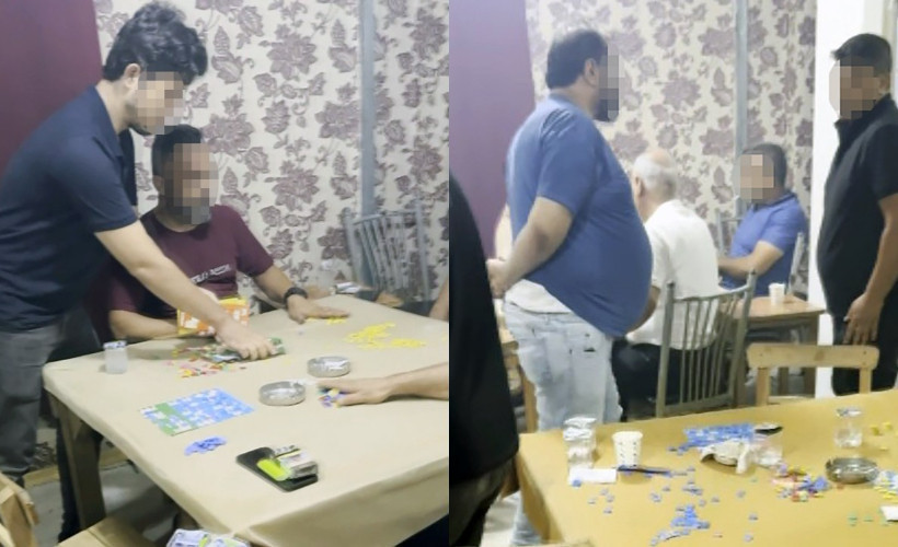 Adana'da çift çelik kapılı kumarhaneye 'koçbaşı' ile baskın: 49 şahıs yakalandı