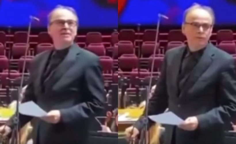 İsrailli orkestra şefi Volkov'dan BBC konserinde Gazze'de ateşkes çağrısı