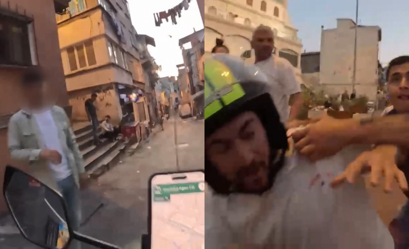 Beyoğlu'nda İspanyol Youtuber'a darp! 'Niye çekiyorsun' diye pet şişe fırlattılar