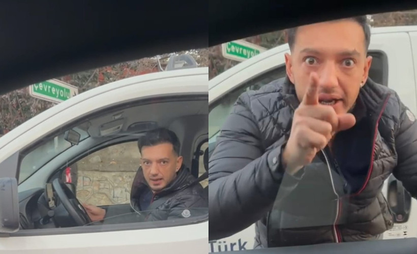 Ataşehir'de trafik magandası kadın sürücünün aracına saldırdı