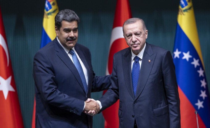 Cumhurbaşkanı Erdoğan Venezuelalı mevkidaşı Maduro ile görüştü
