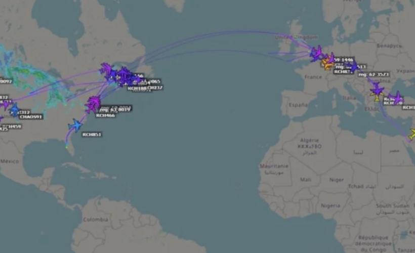 ABD'den Orta Doğu'ya sevkiyat! Onlarca savaş uçağı gönderdi