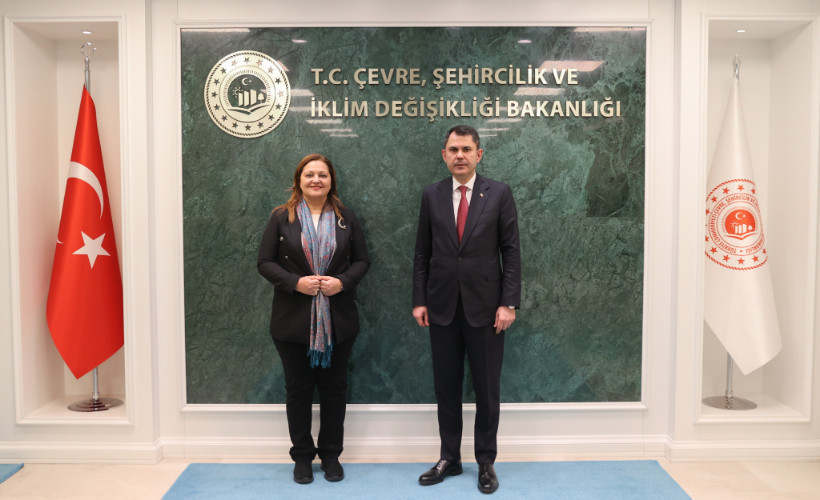 Murat Kurum, Burcu Köksal’ı Kabul Etti