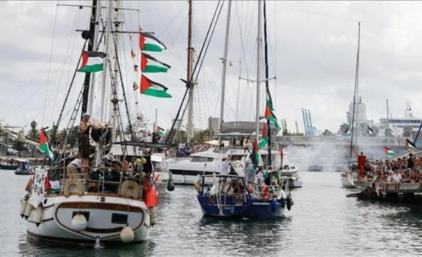 Özgürlük ve Sumud Filosu 12 Nisan’da 100’ü aşkın gemi ve tekneyle Akdeniz’e açılıyor