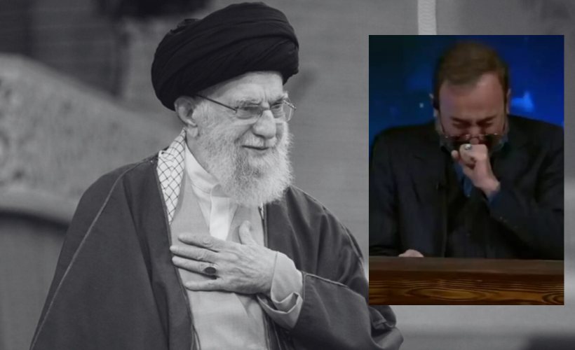 Hamaney’in ölüm haberini veren spiker gözyaşlarına boğuldu