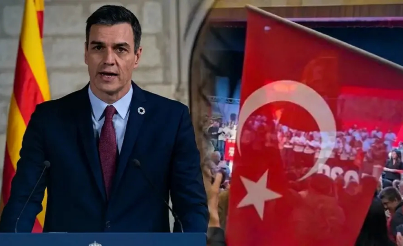 İspanya Başbakanı Sanchez'den Türk bayraklı paylaşım