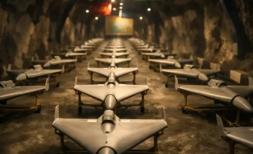 İsrail’e açık tehdit: İran yer altındaki füzelerini gösterdi!