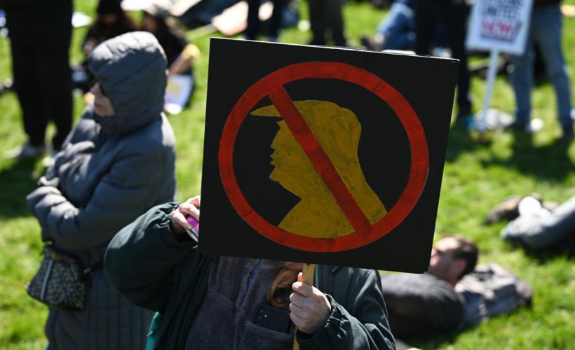 ABD'de milyonlarca kişi, Trump yönetimine karşı "Krallara Hayır" protestosu düzenledi