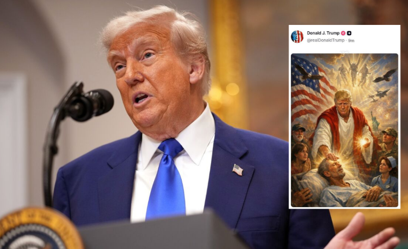 Beyaz Saray–Vatikan hattında kriz! Trump’tan tepki çeken paylaşım: “Kendini Hz. İsa İlan Etti”