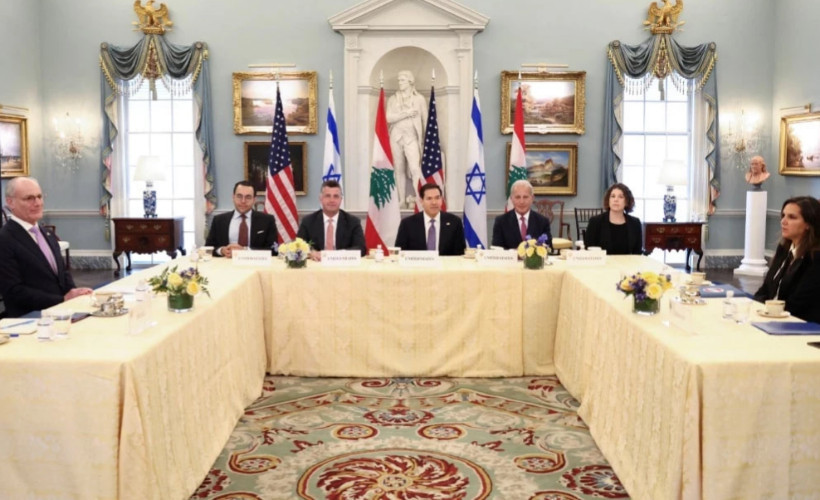 İsrail ve Lübnan arasındaki doğrudan görüşmeler ABD’de başladı