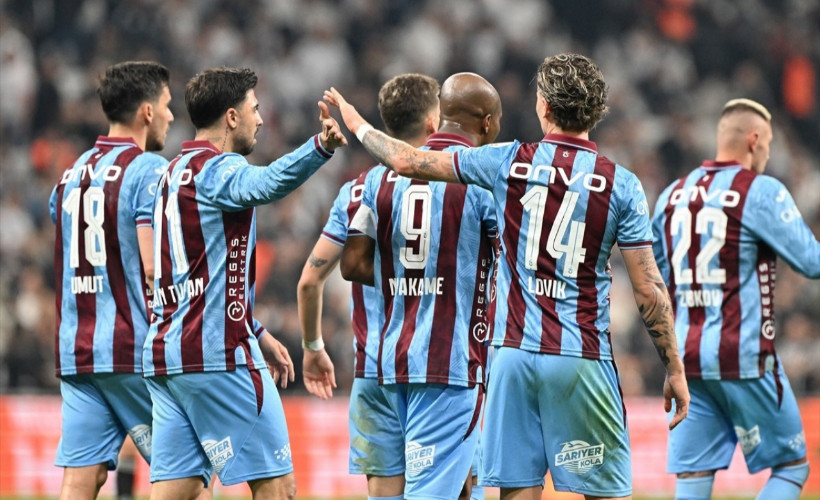 Son derbiyi Karadeniz ekibi kazandı: Beşiktaş 1-2 Trabzonspor