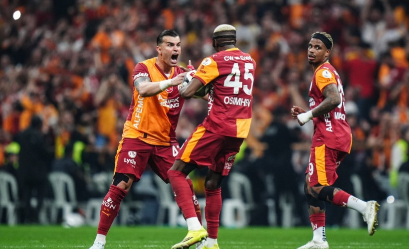 Süper Lig'de şampiyon Galatasaray! 4 yıl üst üste
