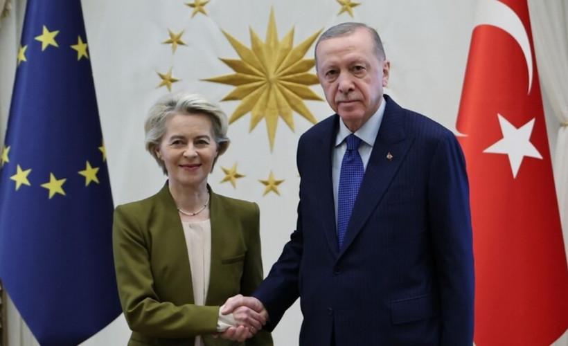 Cumhurbaşkanı Erdoğan AB Komisyonu Başkanı von der Leyen ile görüştü: Bölgesel krizler ve Türkiye-AB ilişkileri ele alındı