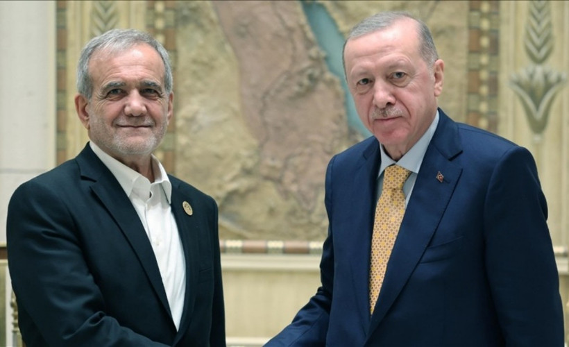 Cumhurbaşkanı Erdoğan, İran Cumhurbaşkanı Pezeşkiyan ile telefonda görüştü