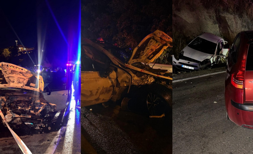 Burdur’da zincirleme kaza: 4 ölü, 11 yaralı