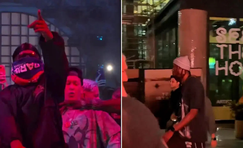Travis Scott'tan skandal konser: Sahnede 20 dakika kaldı, yüzünü bile göstermedi