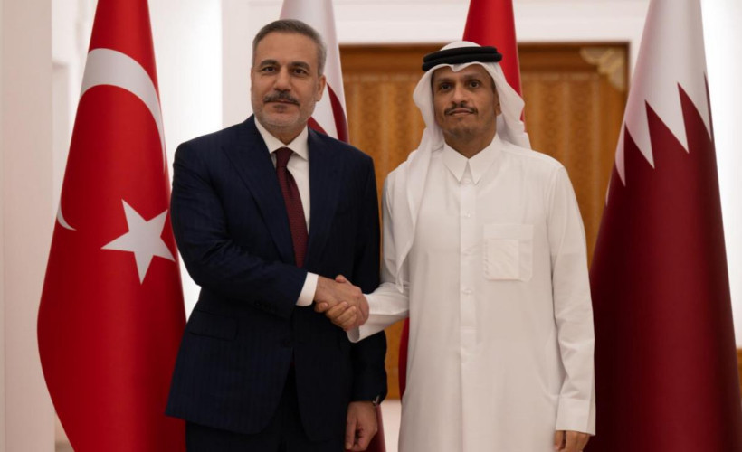Dışişleri Bakanı Fidan, Katar Başbakanı Al Sani ile görüştü: İran-ABD müzakere süreci ele alındı