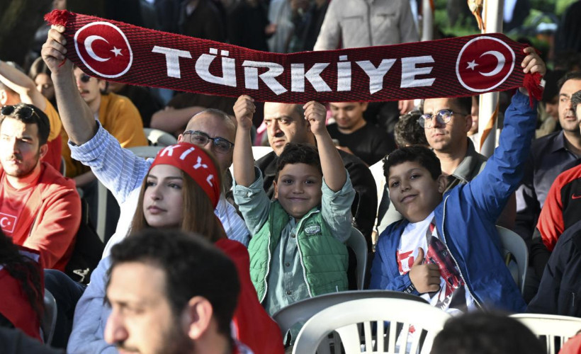 81 ilde milli maç heyecanı