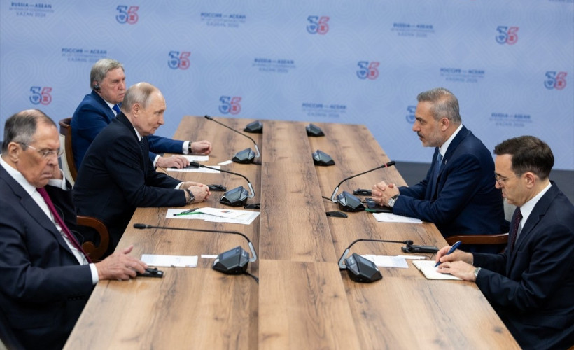 Dışişleri Bakanı Fidan, Rusya Devlet Başkanı Putin tarafından kabul edildi