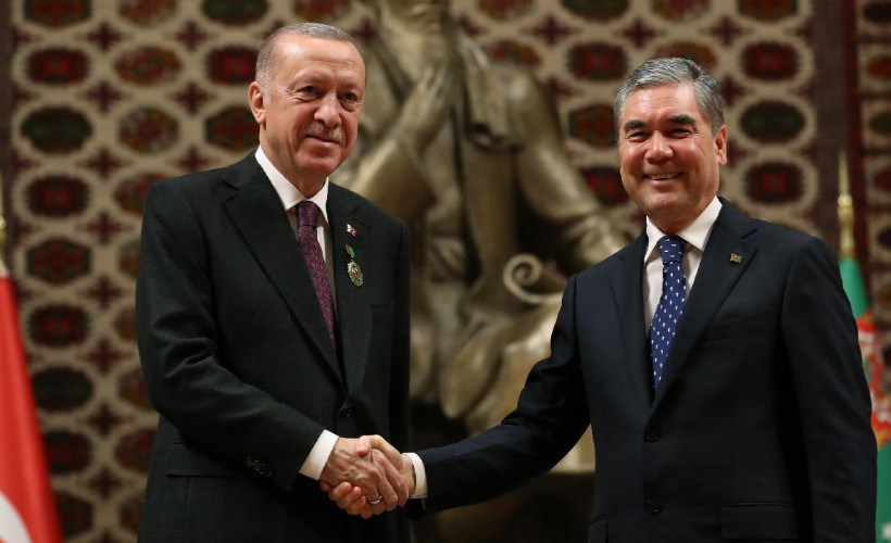 Cumhurbaşkanı Erdoğan, Türkmenistan Milli Lideri Berdimuhamedov ile telefonda görüştü