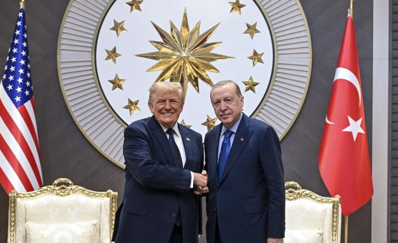 Beştepe'de tarihi karşılama: Erdoğan, Trump'ı resmi törenle ağırlıyor