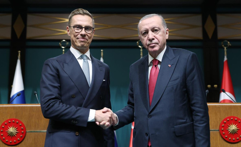 Cumhurbaşkanı Erdoğan'ın NATO temasları sürüyor: Finlandiya Cumhurbaşkanı Stubb ile görüştü