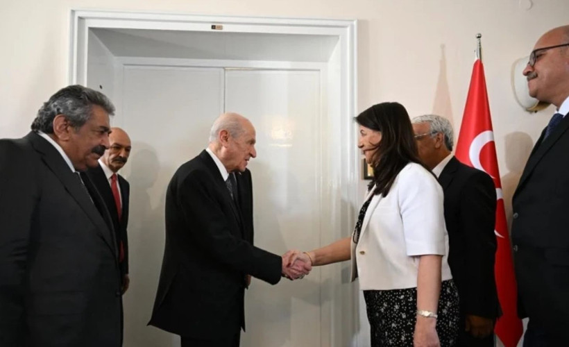 DEM Parti heyetinden Bahçeli'ye ziyaret