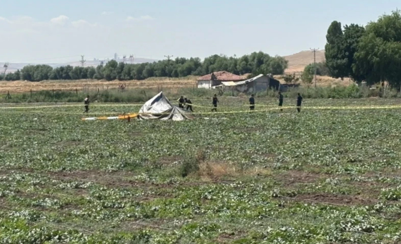 Ankara'da eğitim helikopteri düştü