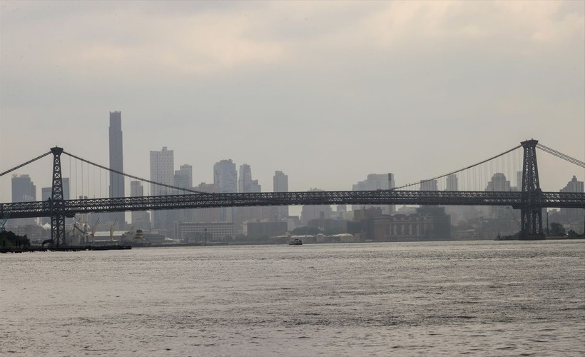 Kanada'da meydana gelen yangının dumanları New York'a ulaştı: Kent duman altında kaldı - Resim: 14