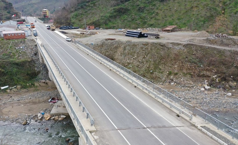 Doğu Karadeniz'i İç Anadolu'ya bağlayan Dereli kara yolu ulaşım süresini kısalttı - Resim: 21