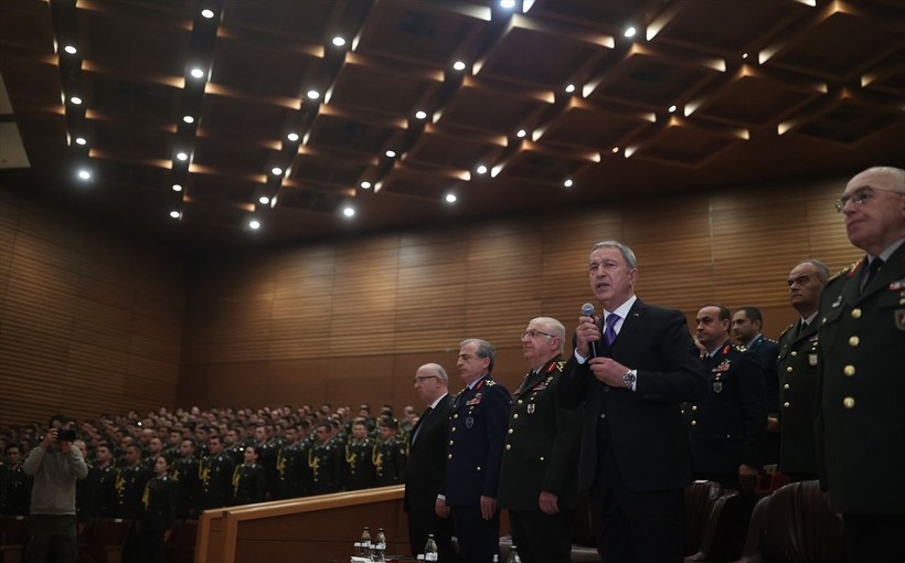 Atatürk'ün Kara Harp Okulu'na girişinin 124. yıl dönümü törenle kutlandı - Resim: 3