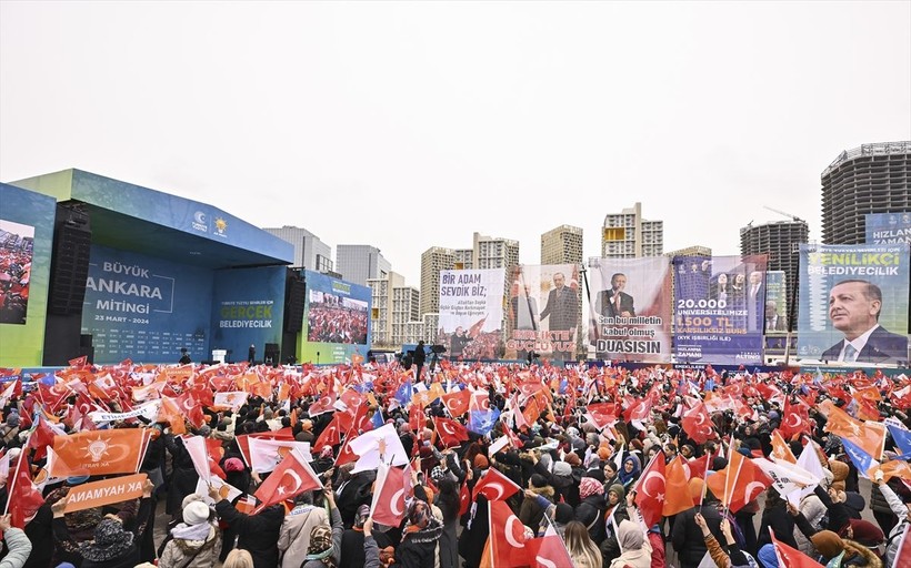 AK Parti'nin Büyük Ankara Mitingi'nde 200 bin kişi katıldı - Resim: 5
