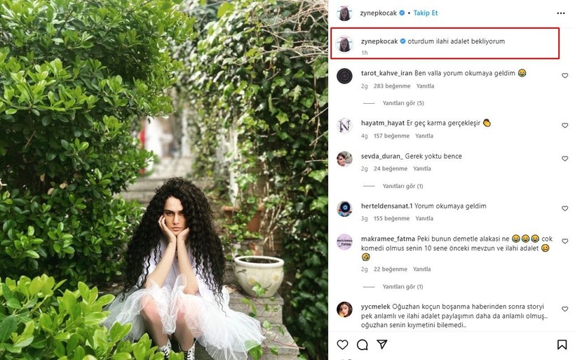 Demet Özdemir ve Oğuzhan Koç ayrılığı sonrası gözler Zeynep Koçak'a çevrildi! Eski sevgilinin yaptığı paylaşıma yorum yağdı - Resim: 6