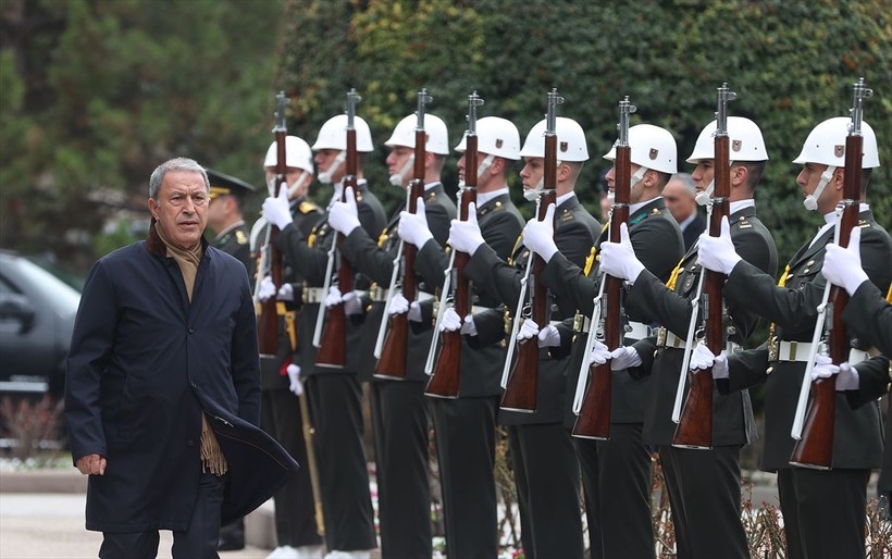 Atatürk'ün Kara Harp Okulu'na girişinin 124. yıl dönümü törenle kutlandı - Resim: 4