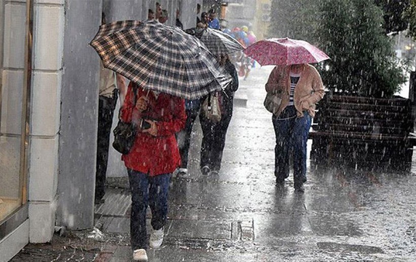 Meteoroloji'den 11 il için kuvvetli yağış uyarısı - Resim : 1