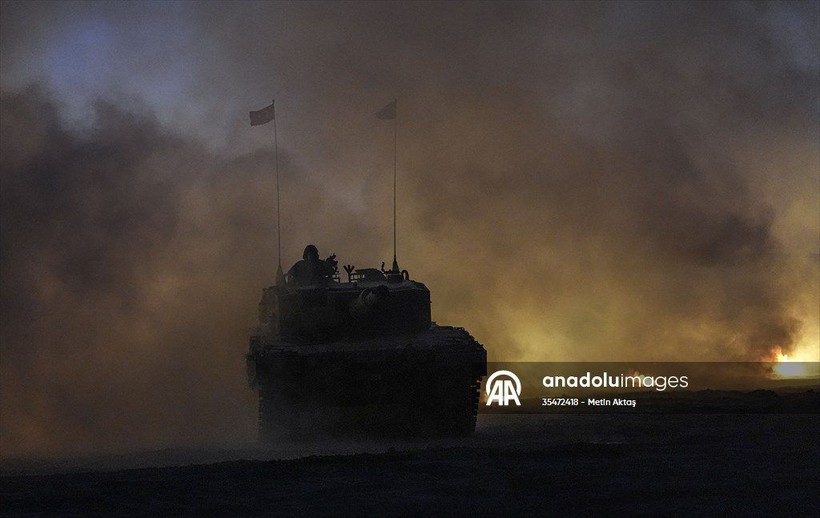 TSK'nın muharebe sahasındaki en etkin kara silahlarından olan tank birlikleri göreve hazır - Resim: 60
