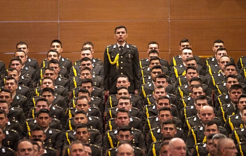 Atatürk'ün Kara Harp Okulu'na girişinin 124. yıl dönümü törenle kutlandı - Resim: 8