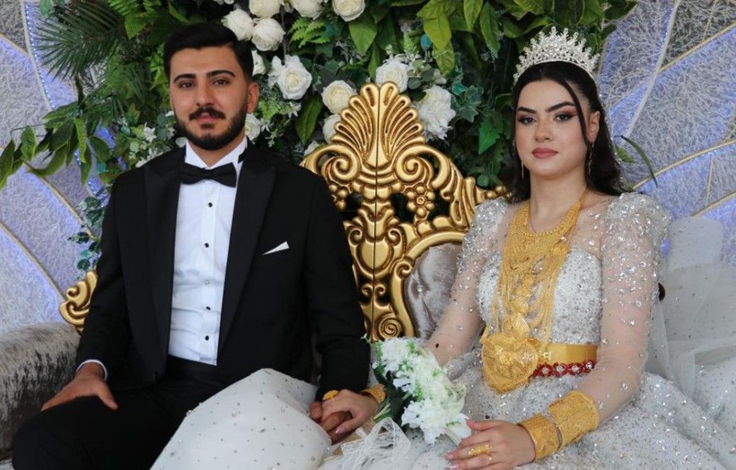 Bir aşiret düğünü klasiği! 3 kilo altın geline, 4 milyon TL damada takıldı - Resim: 1