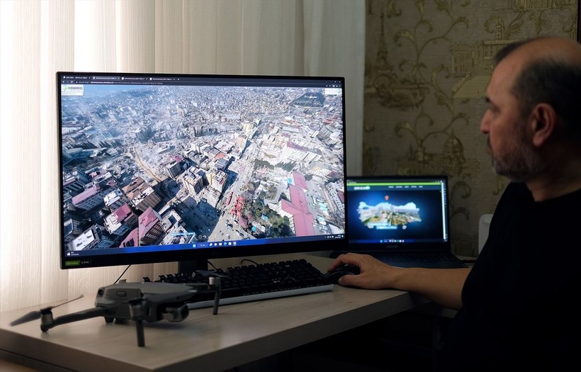 Kahramanmaraş merkezli depremlerdeki büyük yıkım fotoğraf kareleri ile bir kere daha ortaya çıktı - Resim: 18